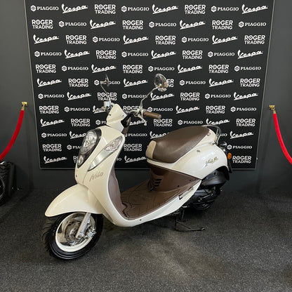 Sym Mio - Snor - 4T 2V - 2009 - Fashion Style Wit/bruin - 12.517km