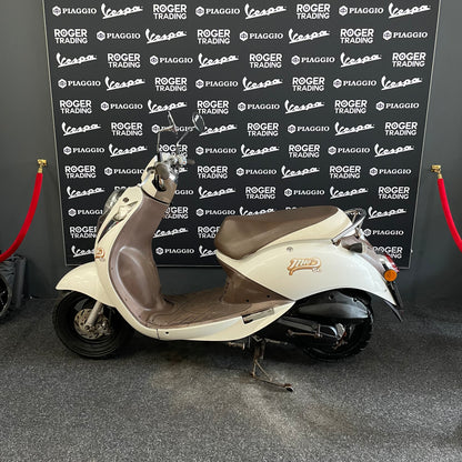Sym Mio - Snor - 4T 2V - 2010 -  Wit/bruin - 7.238km