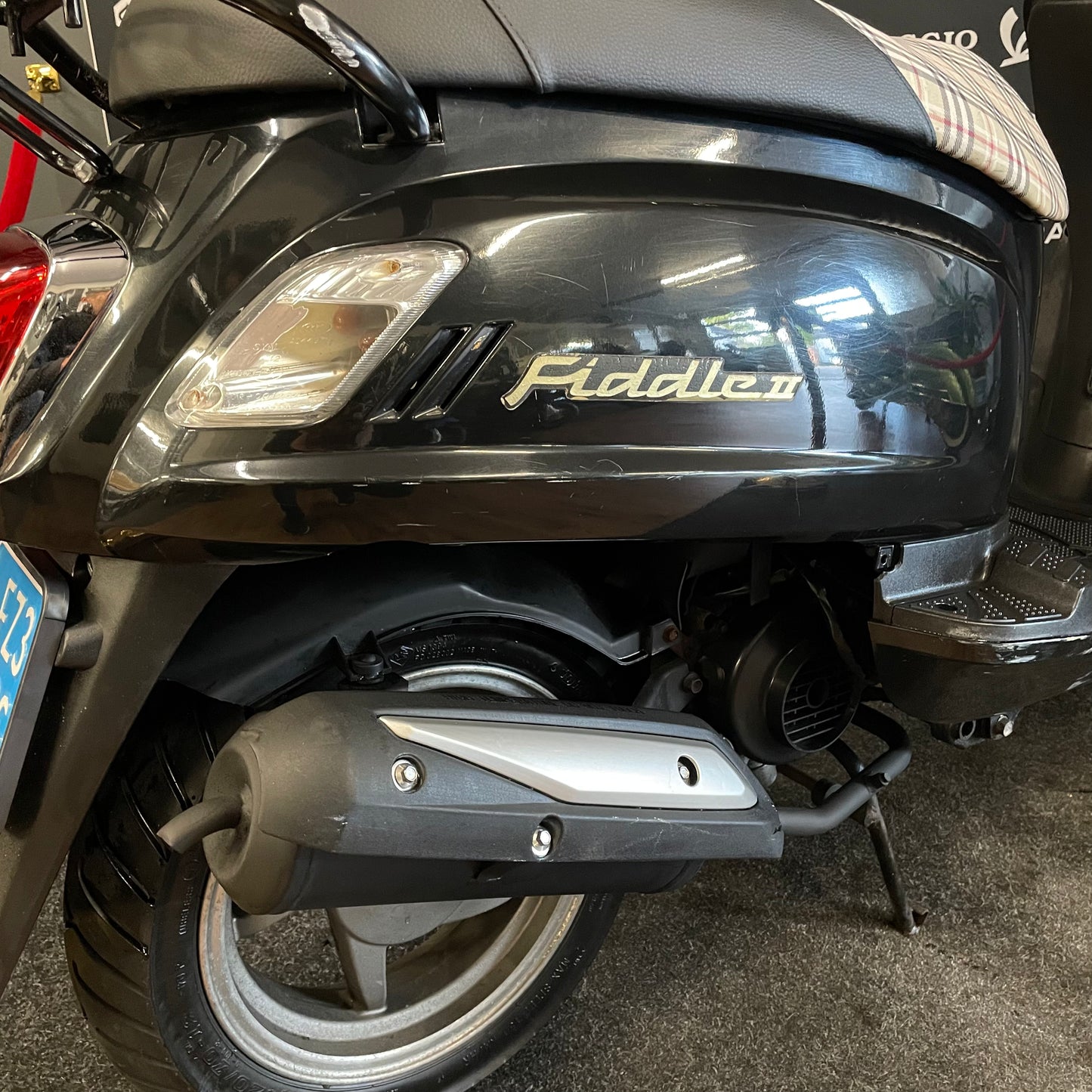 Sym Fiddle II - Snor - 2008 - 4T 2V - Glans Zwart - 18.239km
