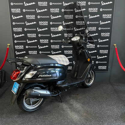 Sym Fiddle II - Snor - 2008 - 4T 2V - Glans Zwart - 18.239km