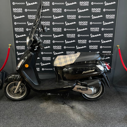 Sym Fiddle II - Snor - 2008 - 4T 2V - Glans Zwart - 18.239km