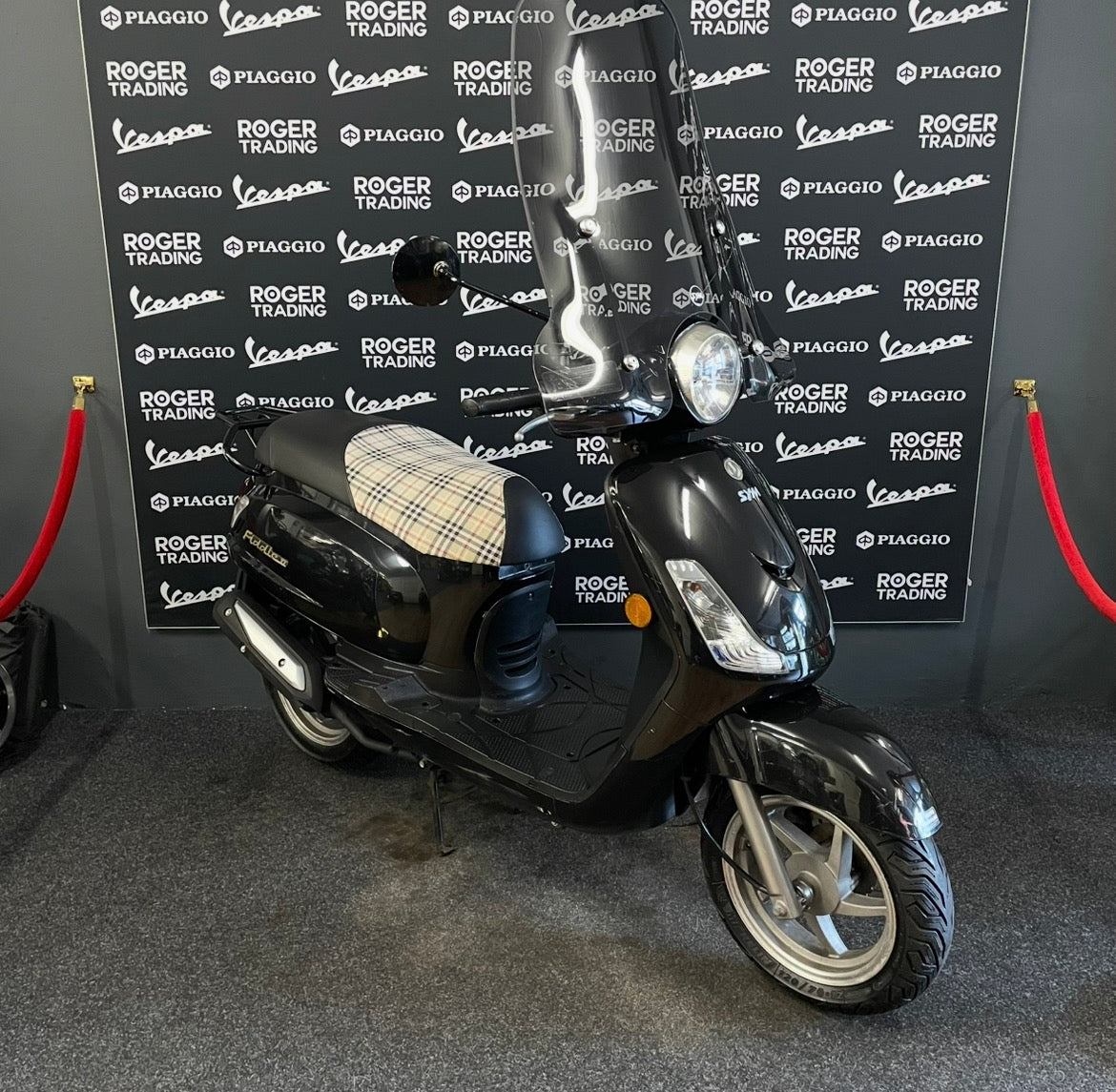 Sym Fiddle II - Snor - 2008 - 4T 2V - Glans Zwart - 18.239km