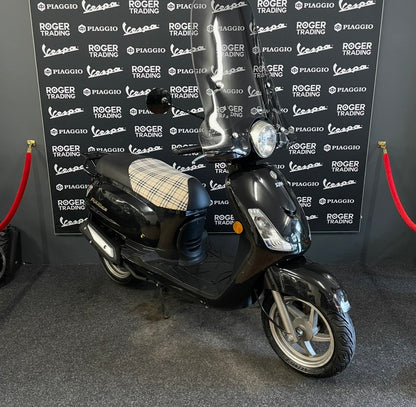 Sym Fiddle II - Snor - 2008 - 4T 2V - Glans Zwart - 18.239km