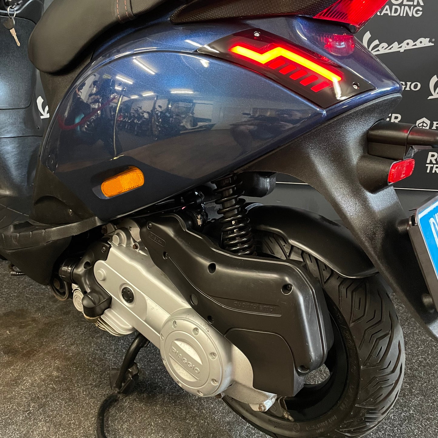 Piaggio Zip - 50 - 4T - Euro4 - 2018 - Magic Blue - 7.325km