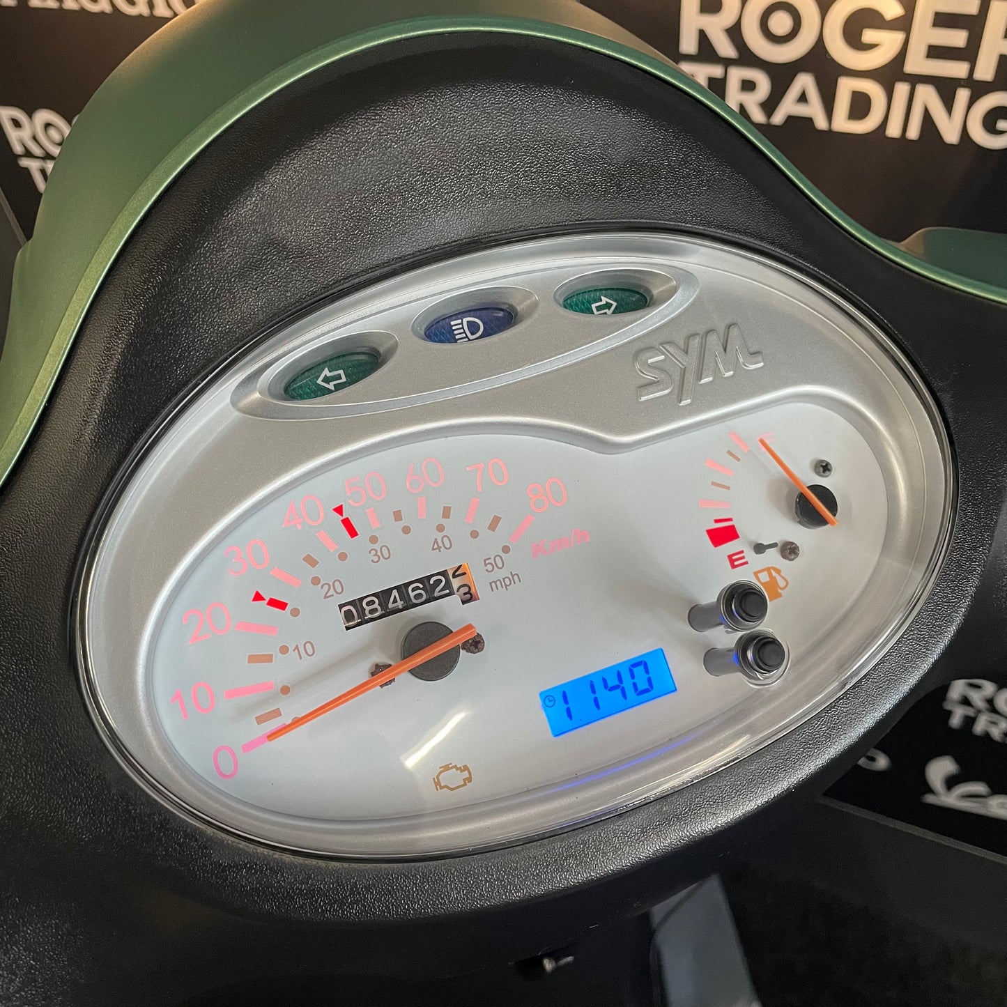 Sym Fiddle II - 50 - Brom - 4T E5 - Matt Green -  2022 - 8.462km