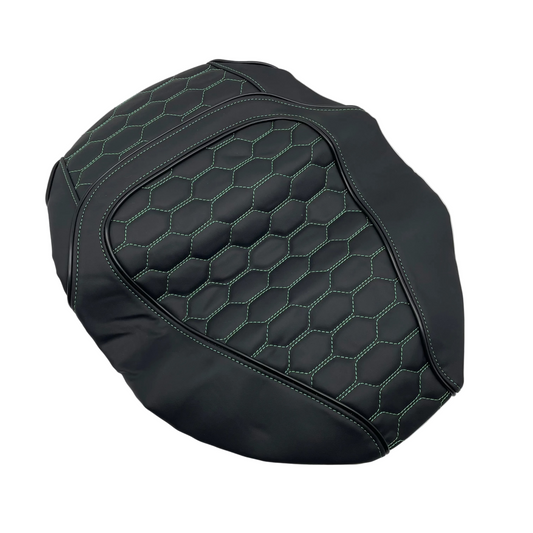 Buddyseat cover - Piaggio Zip - Audi RS Patroon Groen - Zip2000 - Buddydek