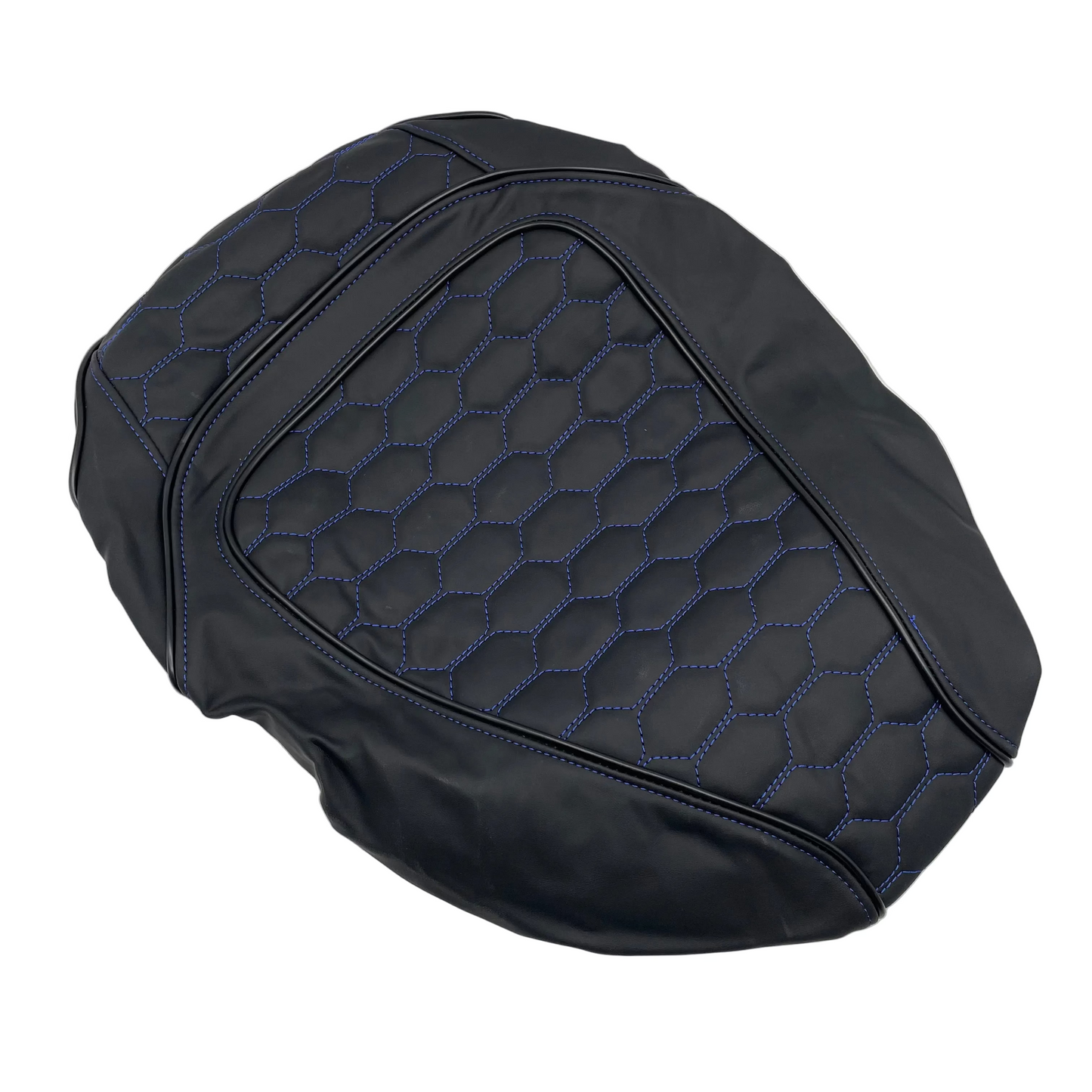 Buddyseat cover - black with Piaggio logo - SP buddy cover for every Zip
