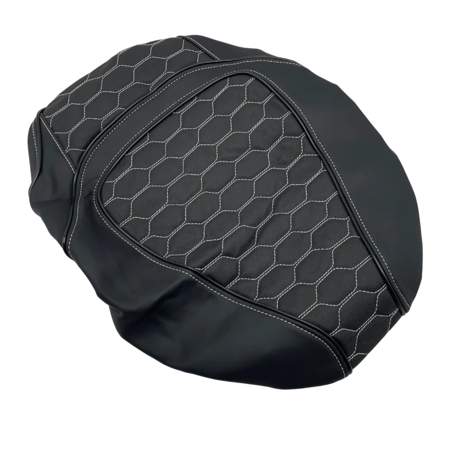 Housse de selle passager - noire avec logo Piaggio - Housse passager SP pour chaque Zip
