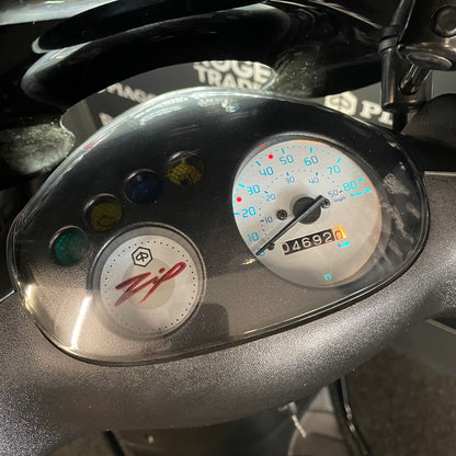 Piaggio Zip - 50 - Brom - 4T E4 - 2020 - Glans zwart - 4.692km - Malossi