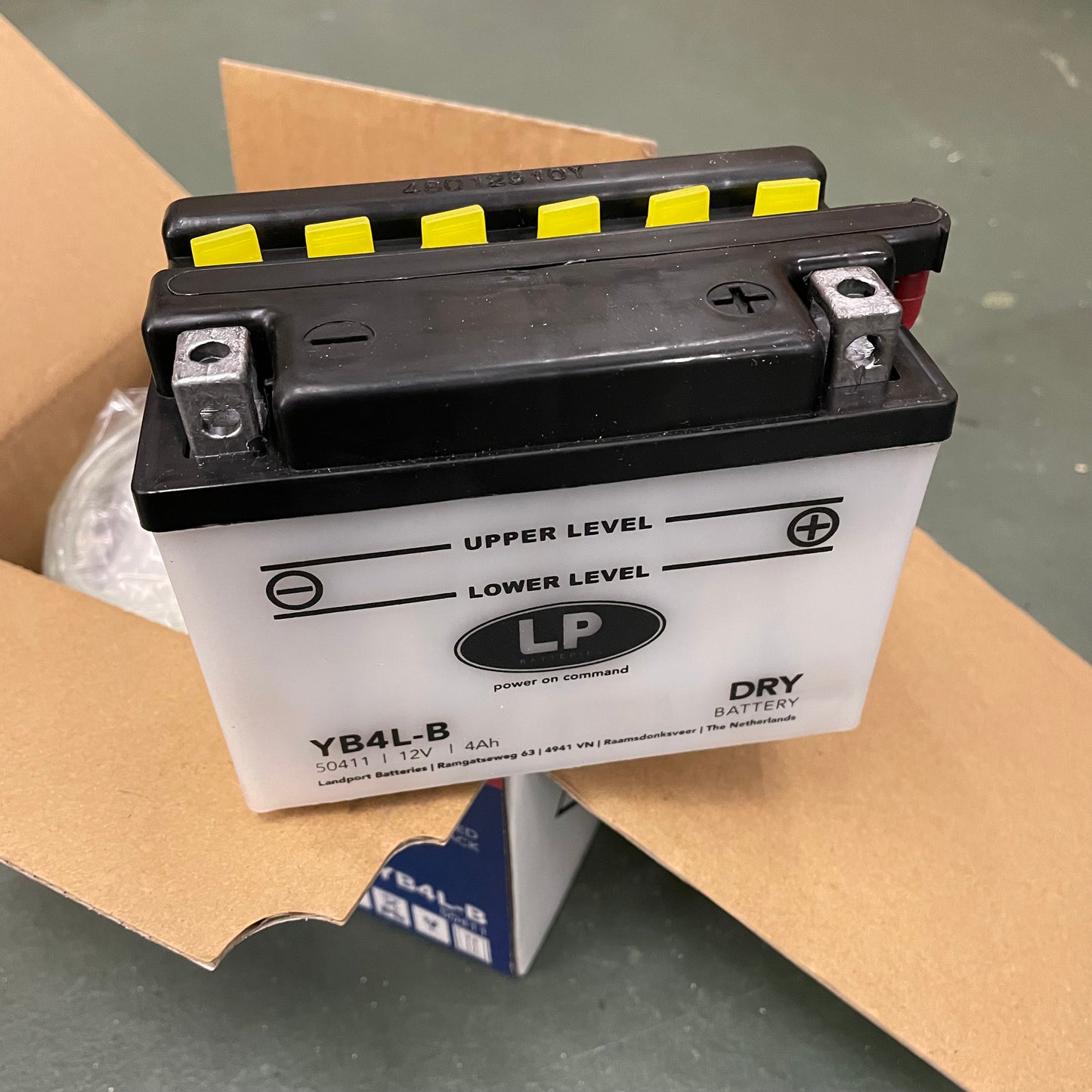 OFERTA: Batería seca Accu YB4L-B - 12v- aAh