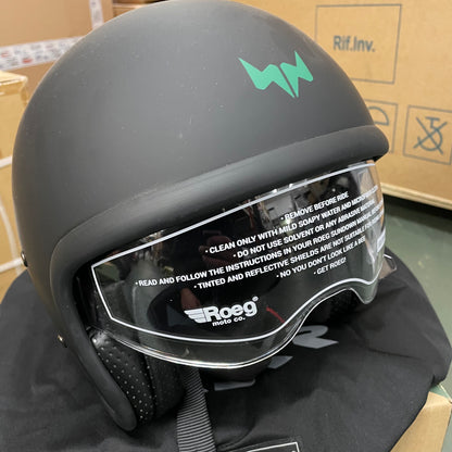 OUTLET: Helm Brekr - zwart- maat M