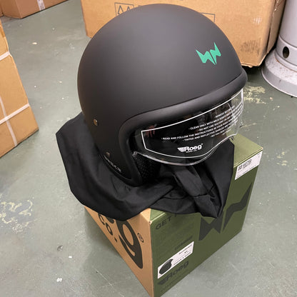 OUTLET: Helm Brekr - zwart- maat L