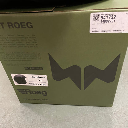 OUTLET: Helm Brekr - zwart- maat L