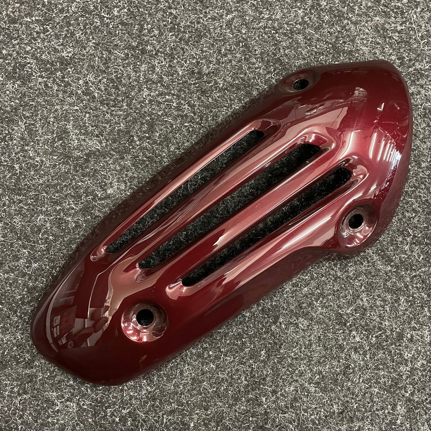 OUTLET: Vespa Sprint / Primavera Leg shield - Wine / Bordeaux red - Euro4-Euro5