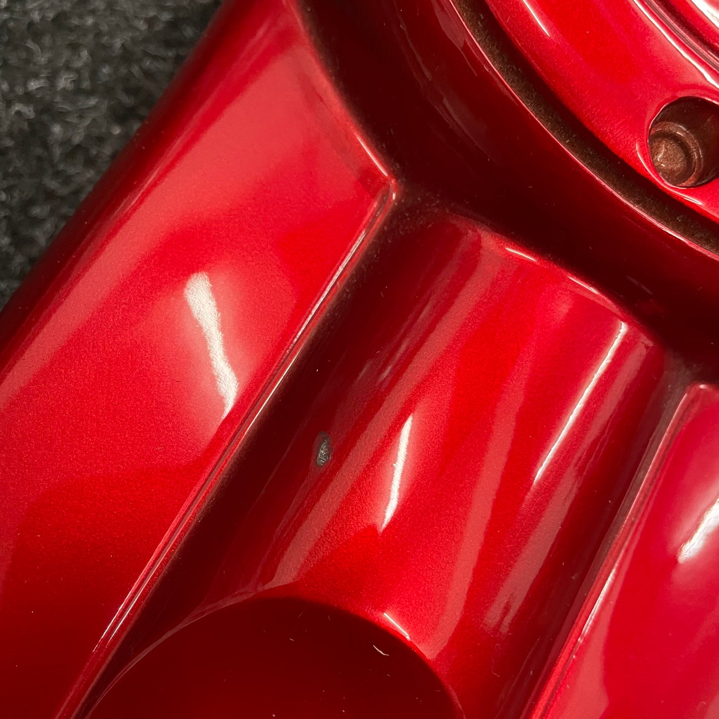 OUTLET: Vespa Sprint / Primavera Kurbelgehäusedeckel - Bonbonrot - Euro4-Euro5