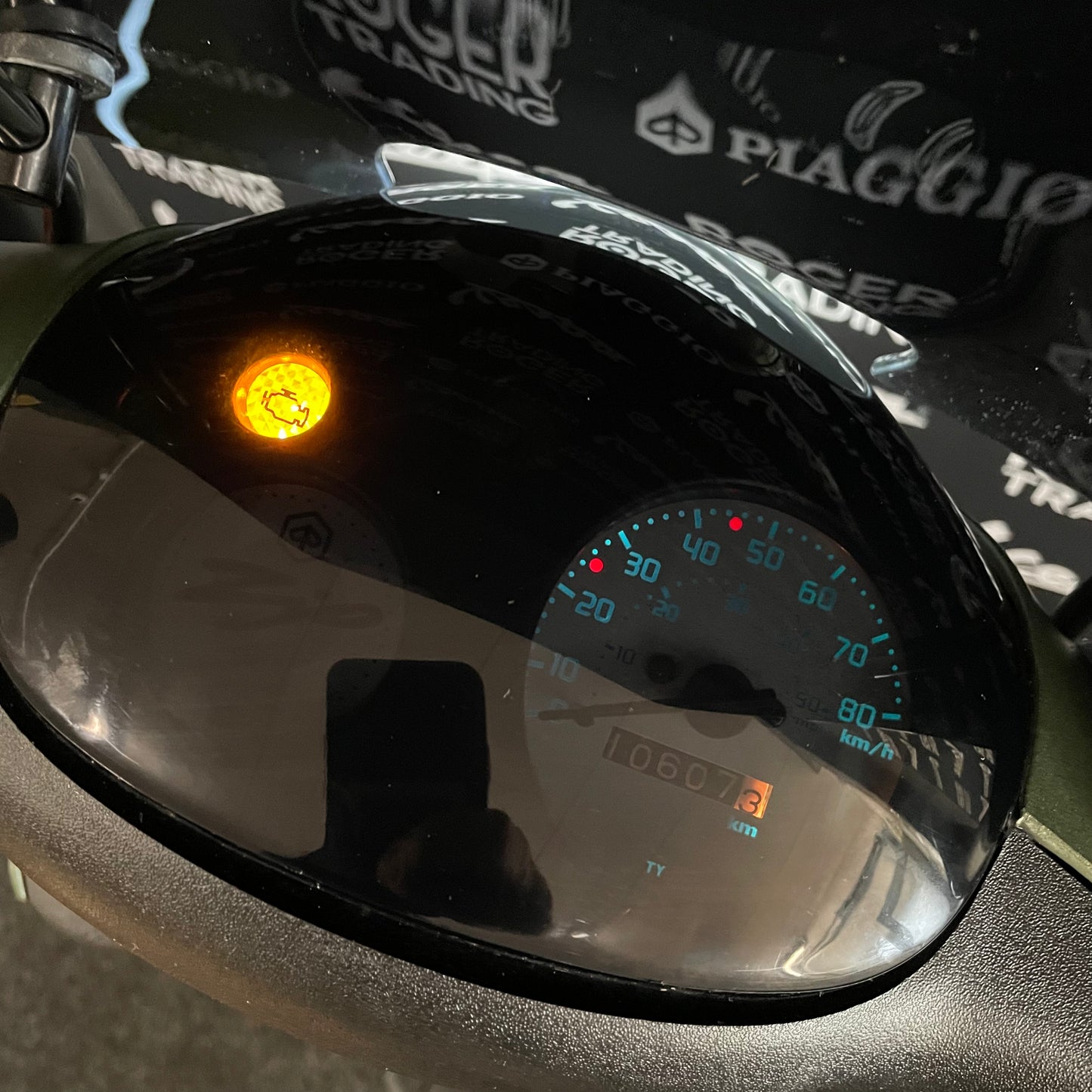 Piaggio Zip - 50 - Brom - 4T E5 - 2023 - Huracan Green - 10.607km MEGA DEAL!!