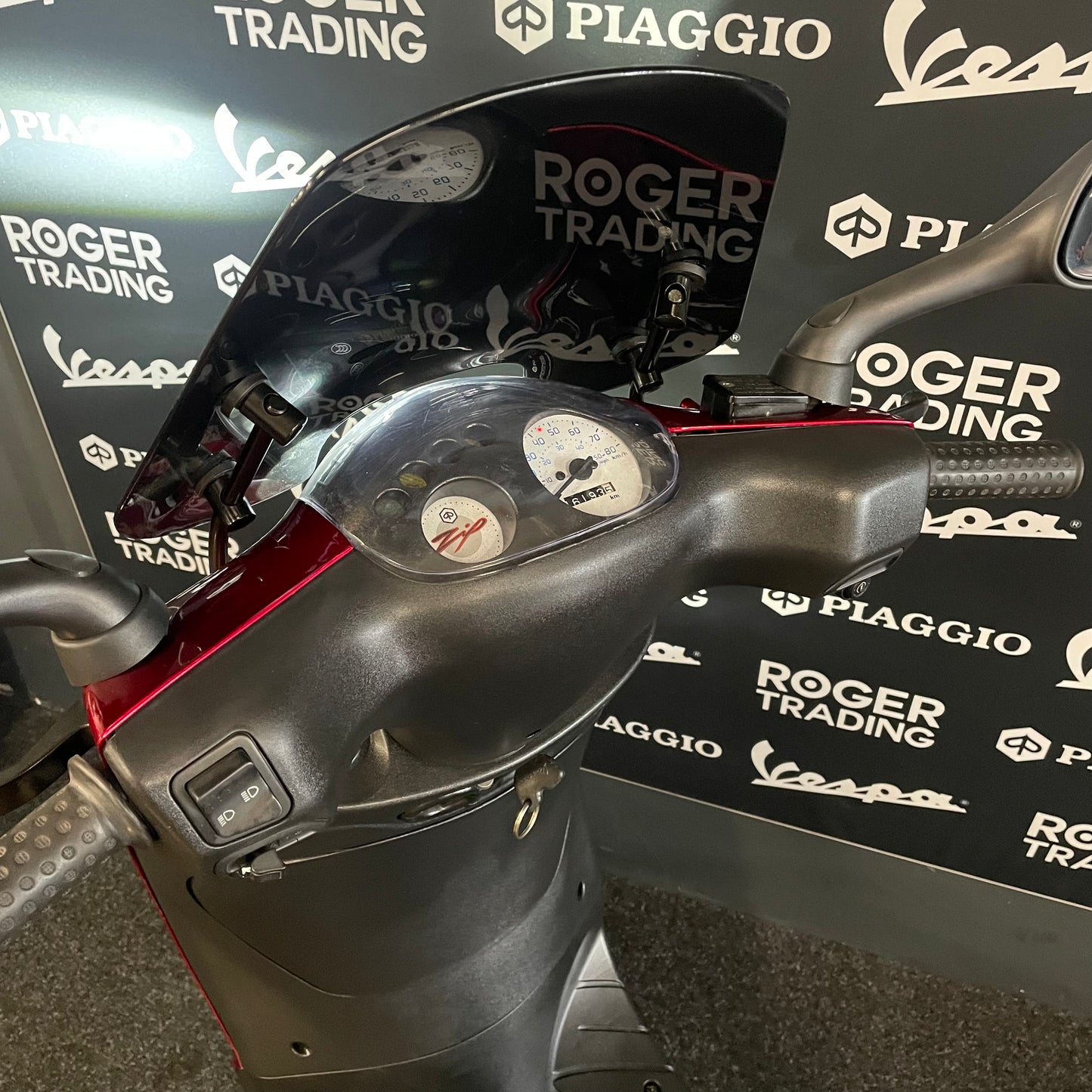 Piaggio Zip - 50 - Brom - 4T E4 - 2019 - Candy Red - 16.193km ACTIE PRIJS