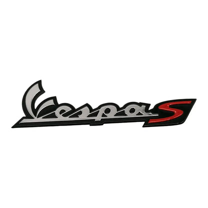 3D Vespa Sticker 'Vespa S' Zijscherm - Chrome / Smoke - Origineel - 656228 / 673278