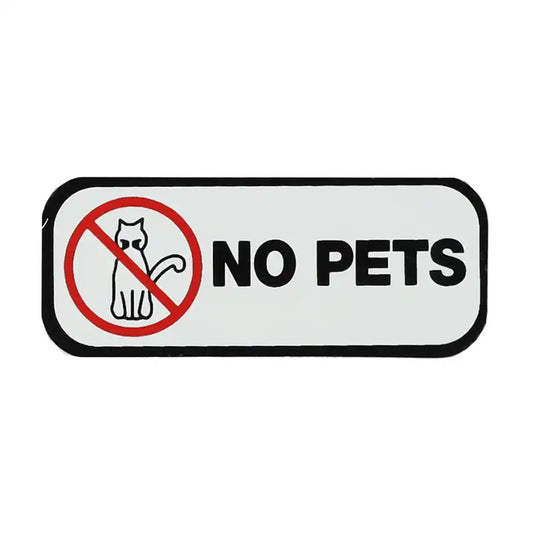 Originele Sticker 'No-Pets' - Origineel - Euro5+ - 576953