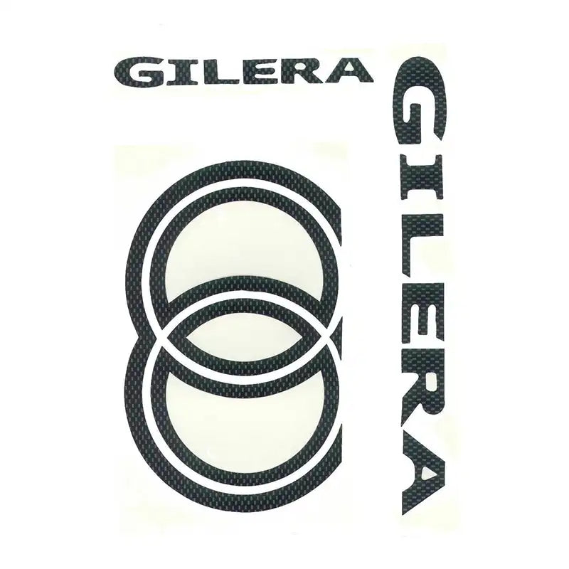 Gilera Runner Stickerset Carbon – Gilera Runner 50/125/180/200 - 5-Delig