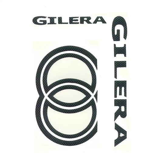 Gilera Runner Aufkleberset Carbon – Gilera Runner 50/125/180/200 – 5-teilig