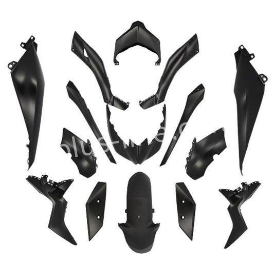 Kappenset - 15 Delig - Yamaha NMAX 125/300 - 2018-2020 - Mat Zwart