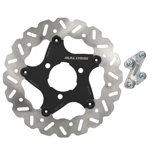 Malossi Whoop Bremsscheibe + Adapter - Yamaha Aerox / MBK Nitro - 2T / 2-Takt - ⌀ 250mm - 6219288