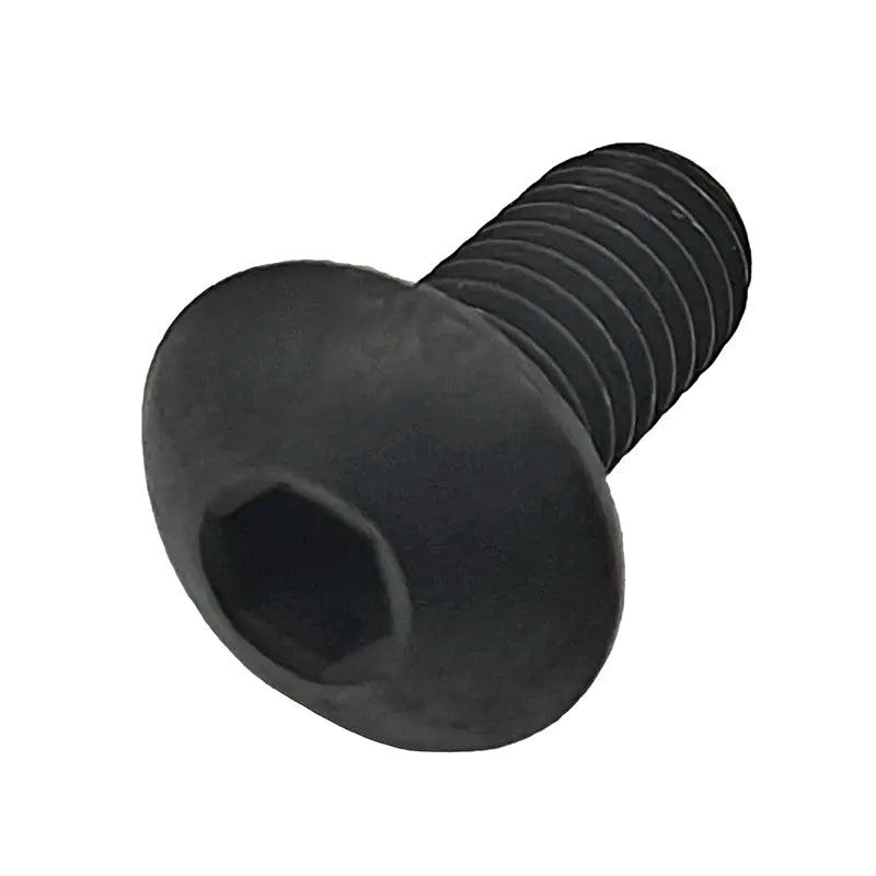 Zwarte Inbusbout Uitlaat - M5 x 10mm - Vespa Sprint / LX / GTS - Piaggio Zip / Liberty / One - 651014