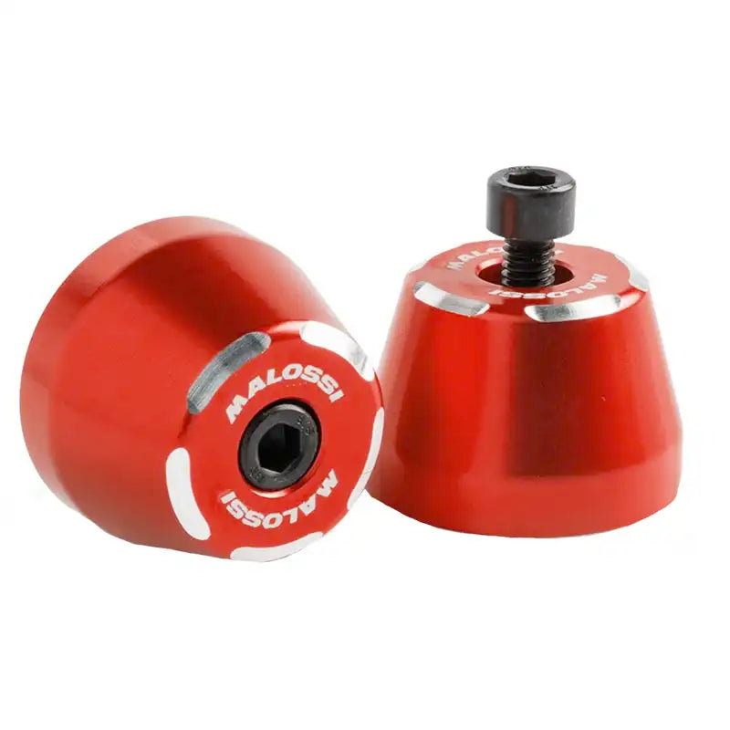 Malossi Stuurbalansgewichten / End-bars - Vespa GTS / GTV / Beverly - Rood - 6920486BR