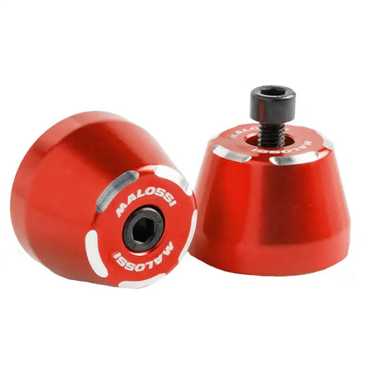 Malossi Stuurbalansgewichten / End-bars - Vespa GTS / GTV / Beverly - Rood - 6920486BR