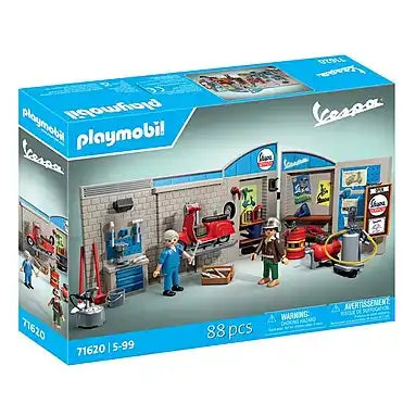 Playmobil - 60s Vespa Garage - 88-piece - 71620