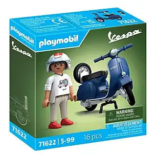 Playmobil - Vespa Sprint Veloce - 80 years of iconic style - Dark Blue - 71622