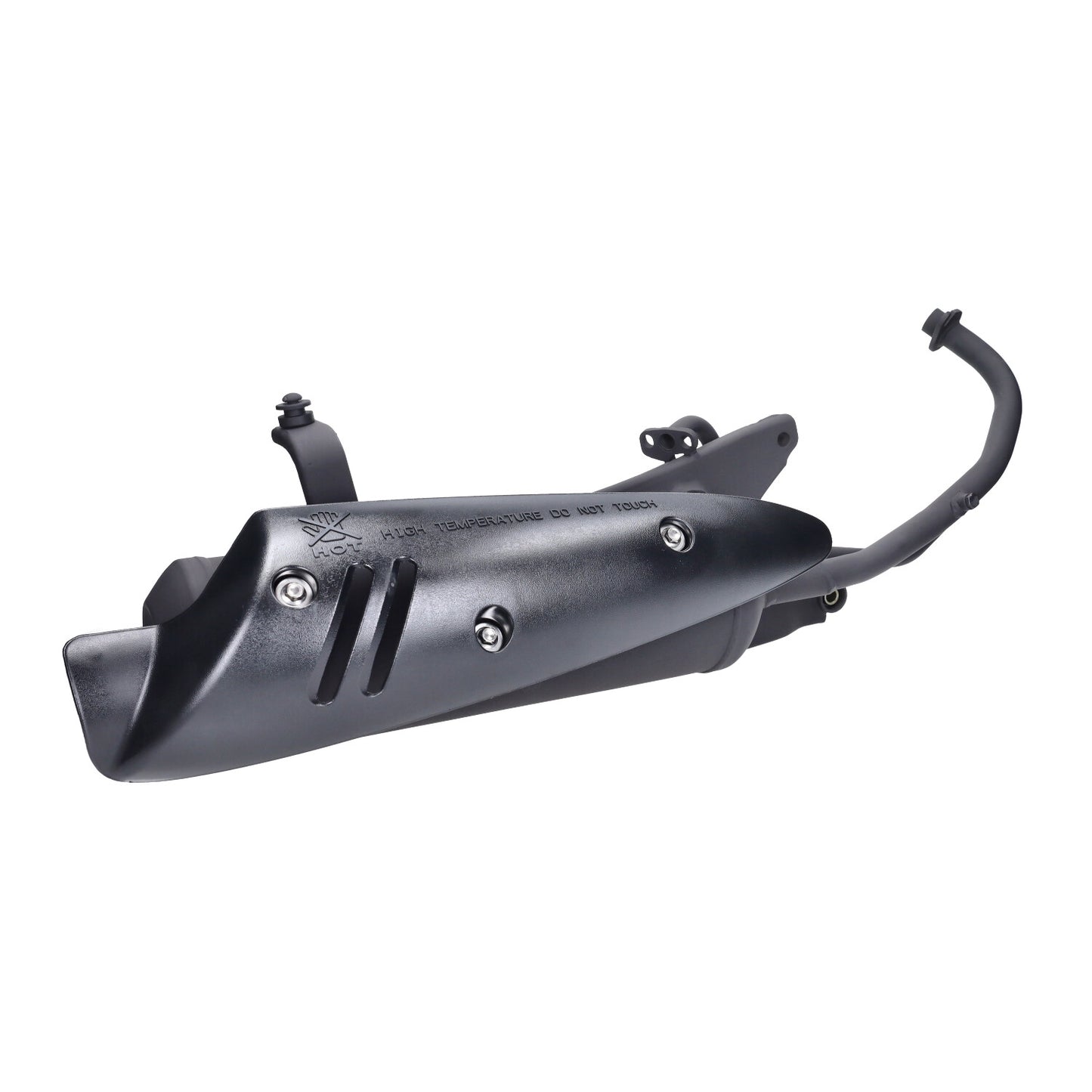 Uitlaat voor Sym Fiddle 2 / Orbit 2 / Symphony / Peugeot Speedfight 3 / Speedfight 4 - 4-Takt - Origineel Model