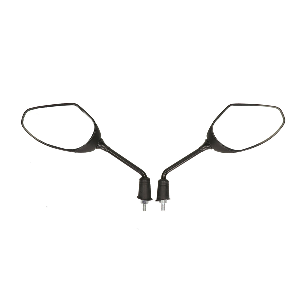 Spiegelsatz für – SYM Jet - Orbit - Symphony - Symphony SR und Peugeot Tweet - E-Prüfzeichen - 8 mm Schwarz