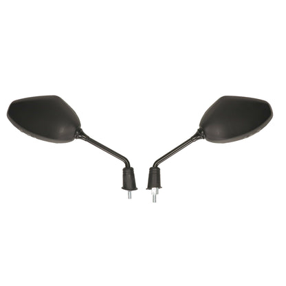 Spiegelsatz für – SYM Jet - Orbit - Symphony - Symphony SR und Peugeot Tweet - E-Prüfzeichen - 8 mm Schwarz