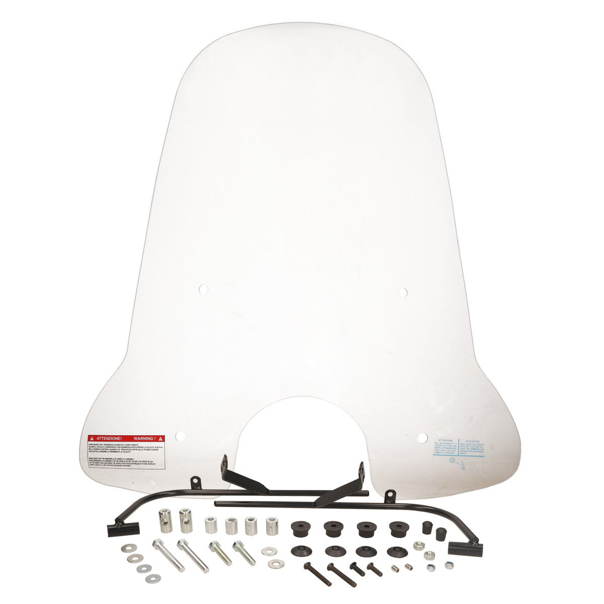 Windschutzscheibe Hoch Transparent - Sym Fiddle II Modelle