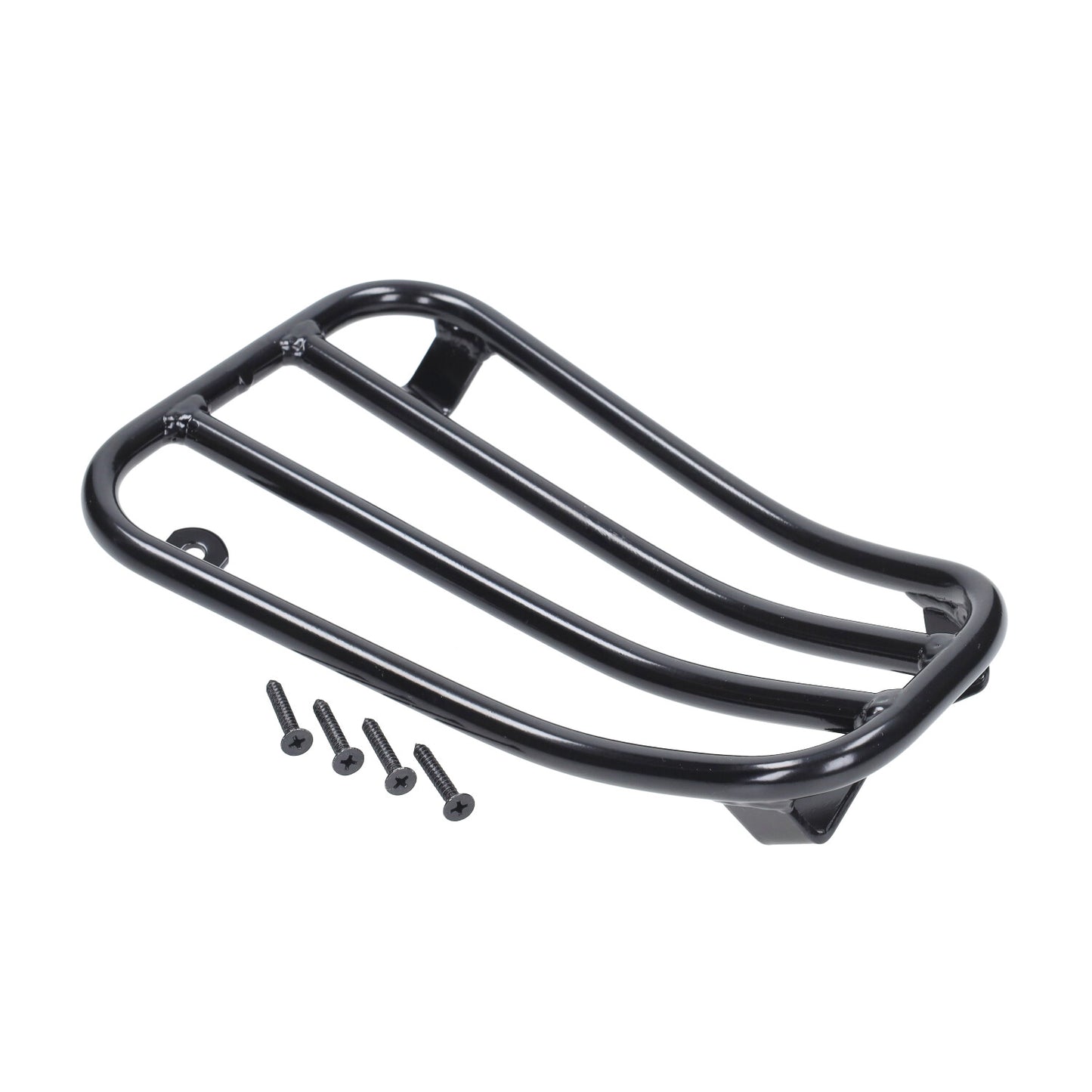 Treeplank Bagagedrager / Accurekje - Vespa Sprint / Primavera - Modellen na 2024 - Euro5+ - Glans Zwart