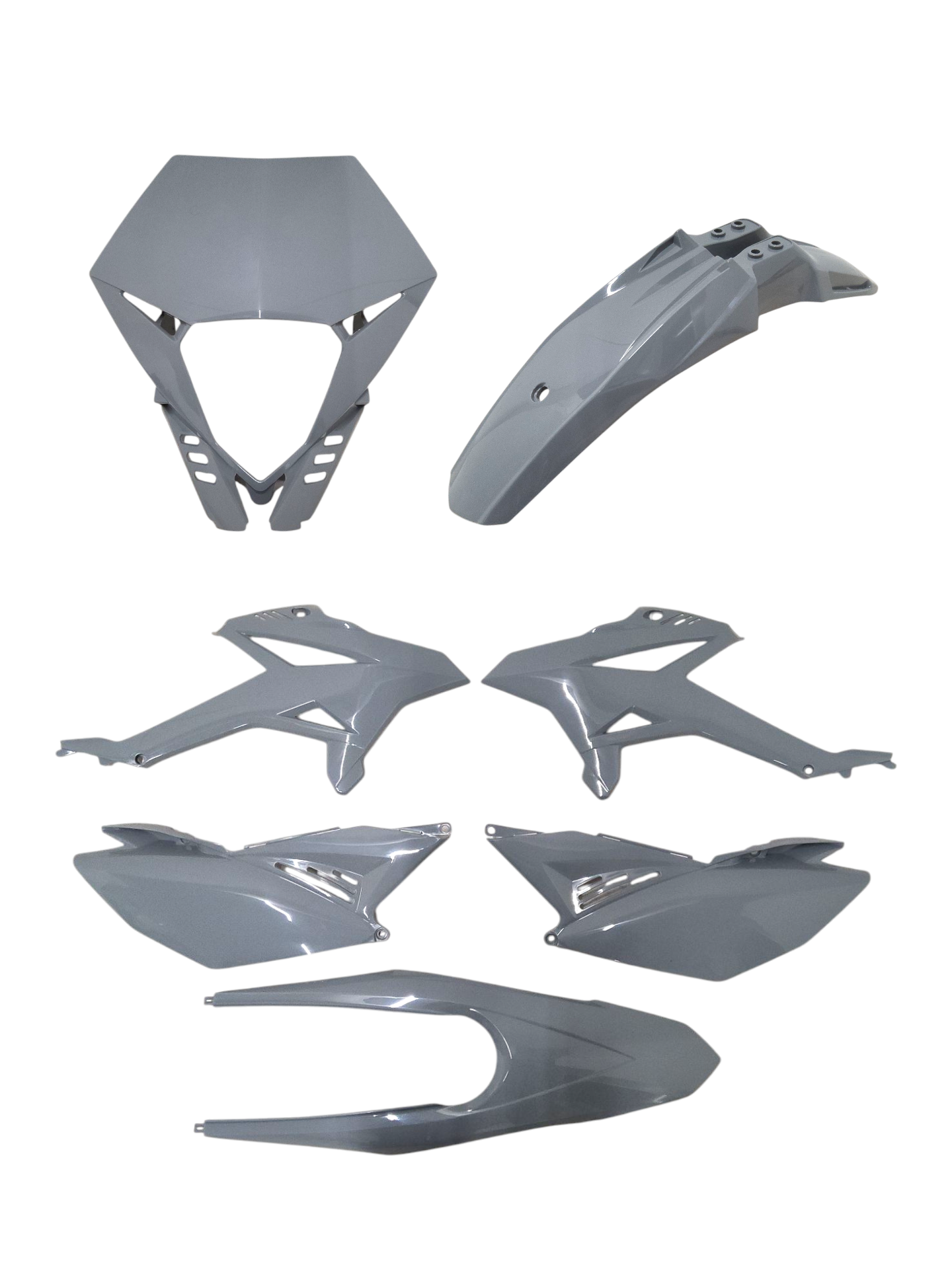 Kappenset - 7-Delig - Beta RR50 - 2011 tm 2020 - F3525059 - Nardo Grey