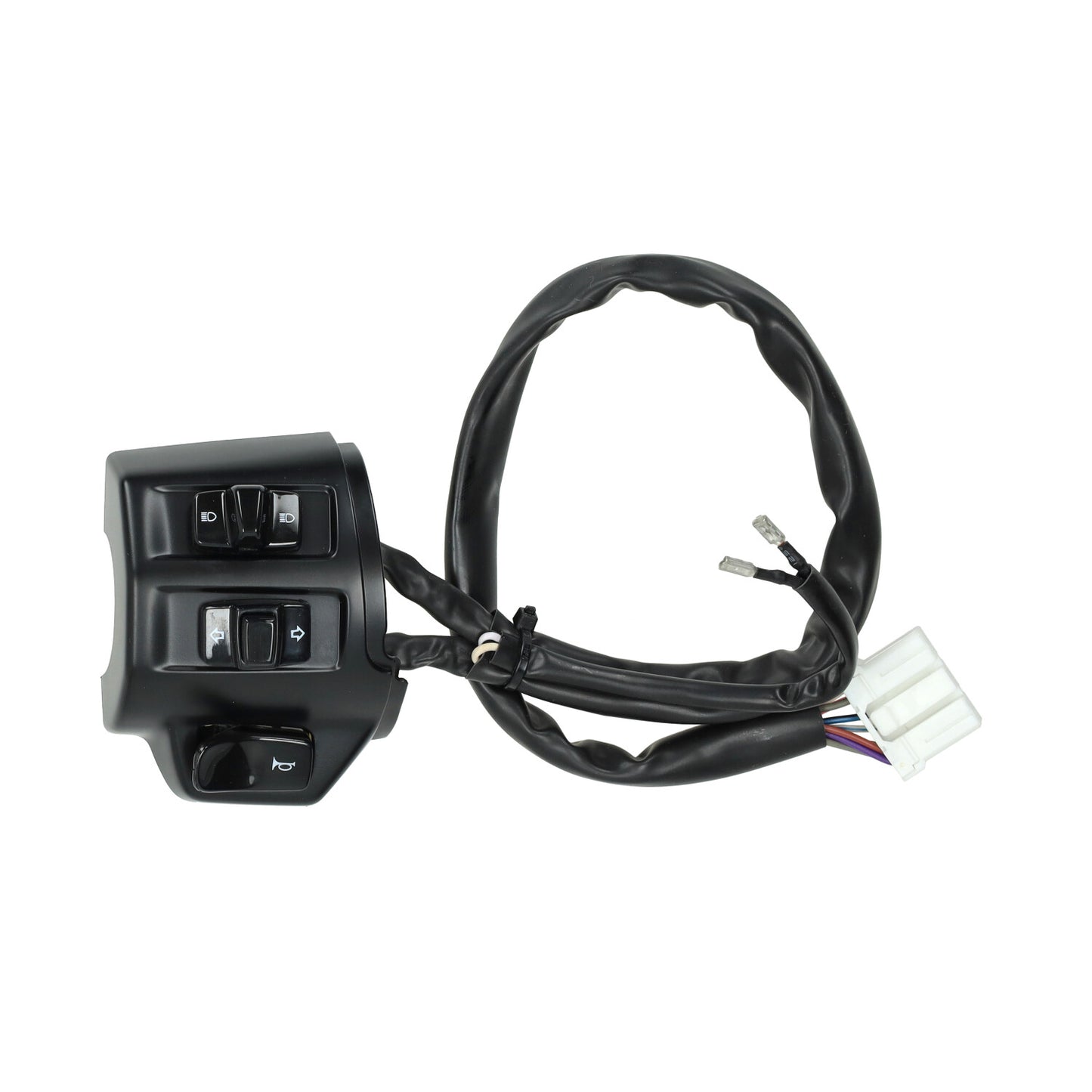 Originele Vespa Stuurschakelaar – Sprint / Primavera - Euro5+ - 2024 ~ 2026 - LINKS - Mat Zwart - 1D004611000n22