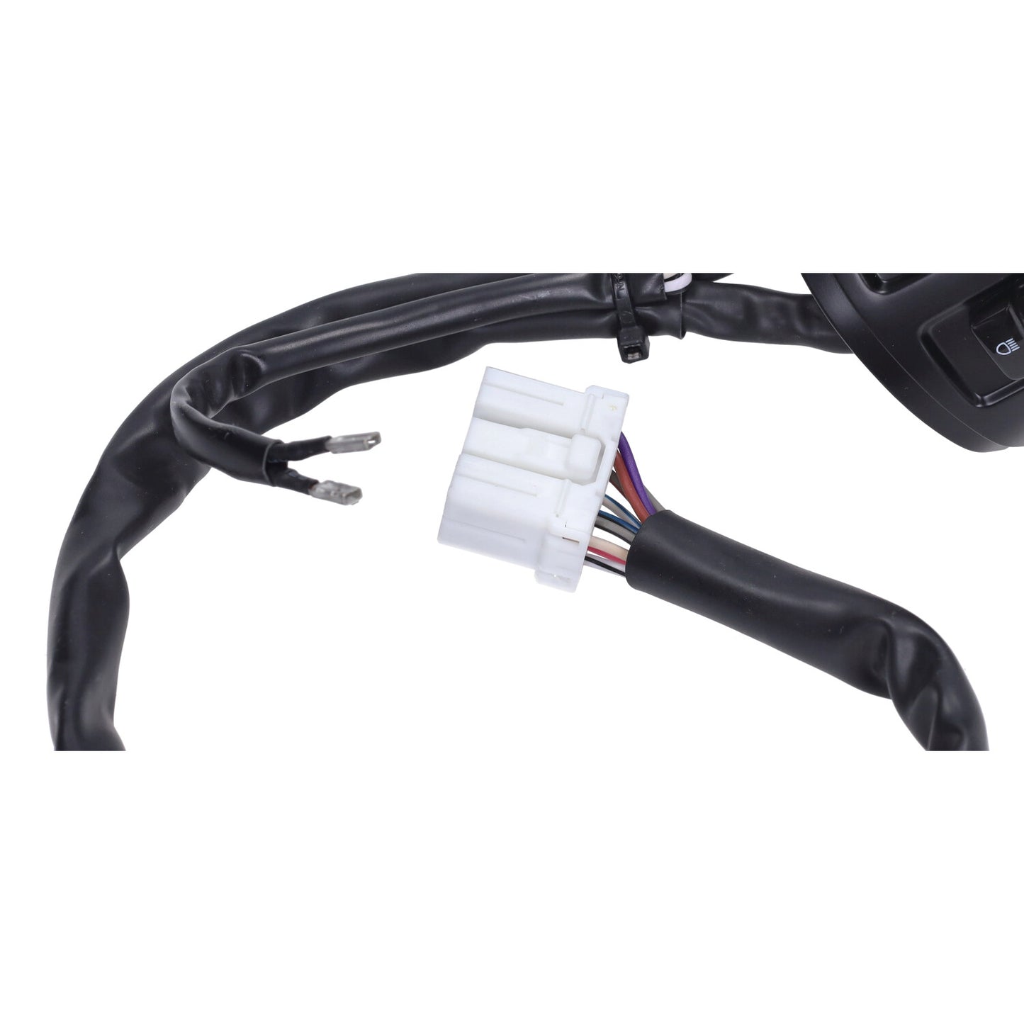 Originele Vespa Stuurschakelaar – Sprint / Primavera - Euro5+ - 2024 ~ 2026 - LINKS - Mat Zwart - 1D004611000n22