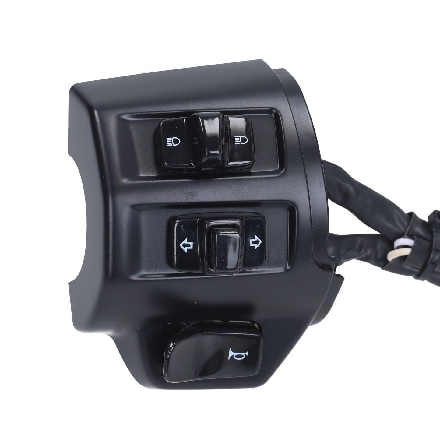 Originele Vespa Stuurschakelaar – Sprint / Primavera - Euro5+ - 2024 ~ 2026 - LINKS - Mat Zwart - 1D004611000n22