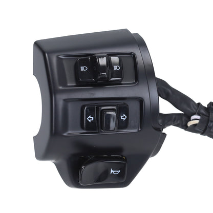 Originele Vespa Stuurschakelaar – Sprint / Primavera - Euro5+ - 2024 ~ 2026 - LINKS - Mat Zwart - 1D004611000n22