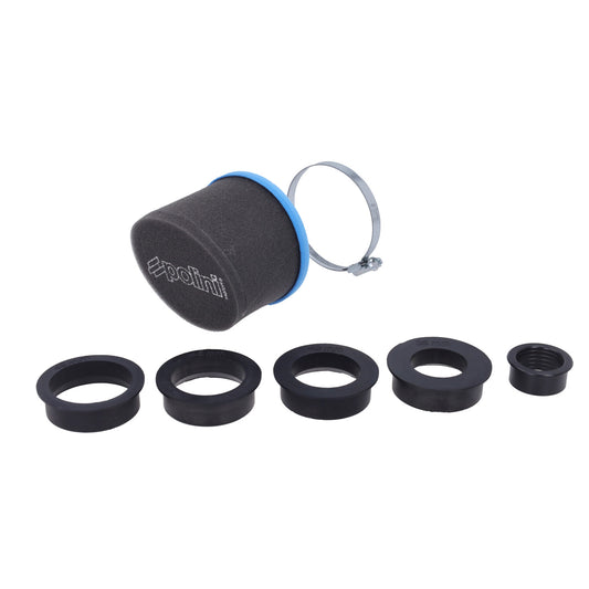 Polini Powerfilter - Universeel - Recht - Foam - Big Evolution - Ø28-55mm - 203.0175