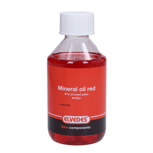 Bremsflüssigkeit - Fatbike/Fahrrad - Elvedes Rot - 250ml - Mineralöl