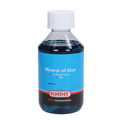 Remvloeistof - Fatbike/Fiets - Elvedes Blauw - 250ml - Mineraal olie