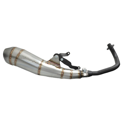 Blast Uitlaat - RVS - Piaggio Zip / Liberty / Fly / Vespa LX / S - 4T 2V