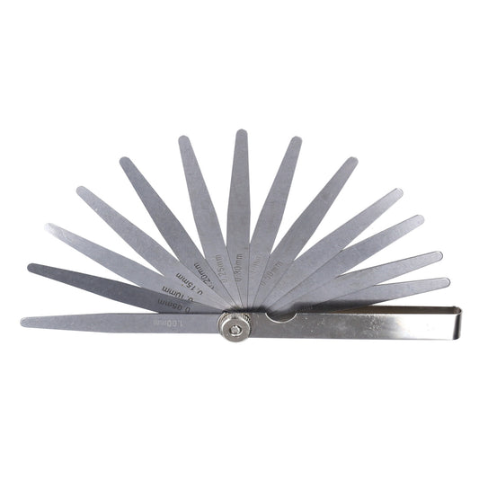 Voelermaat - 12-Delig - 0.05-1.00mm - Klep Stel Gereedschap