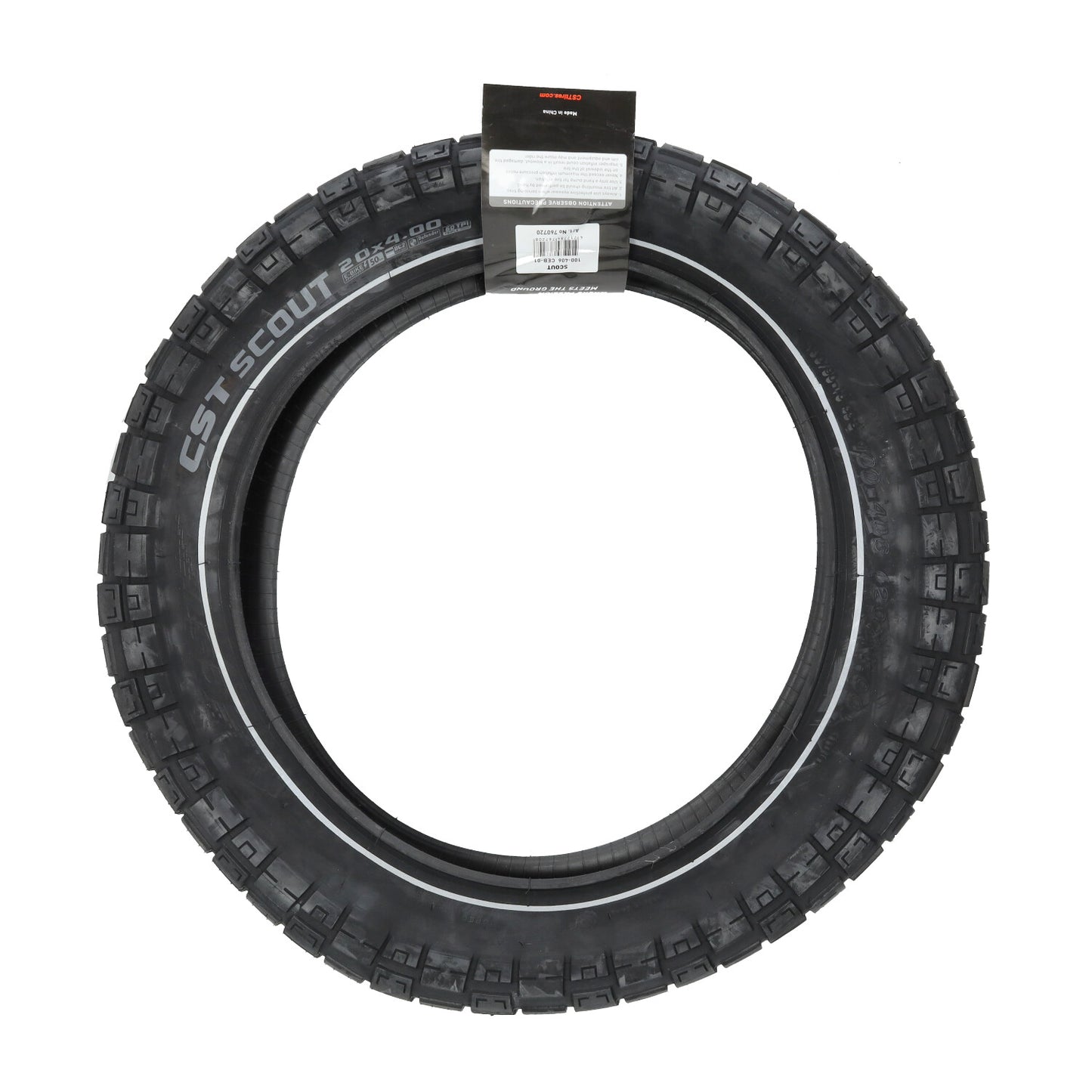 Hinterrad + Motor – Fatbike – 48 V – 500 W – mit schwarzem Stecker – V8 – 20 Zoll