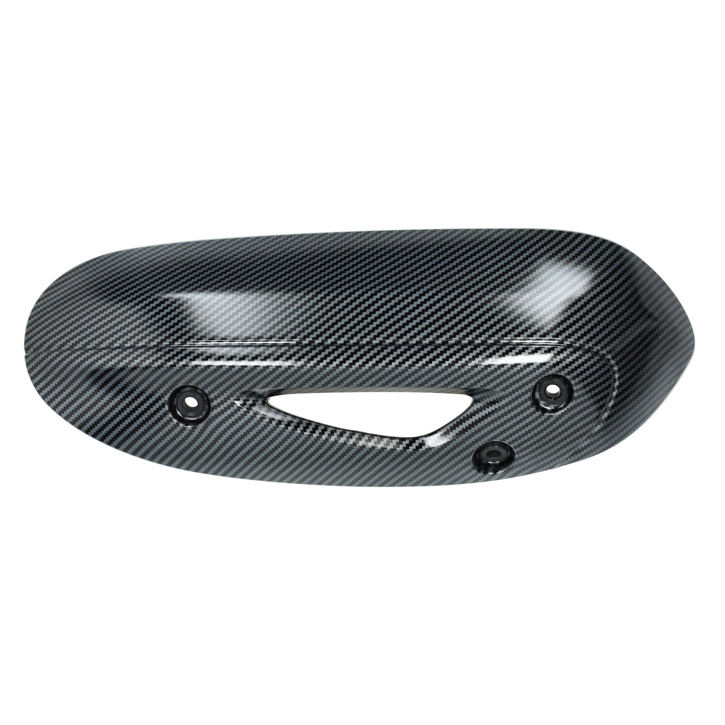 Piaggio Hitteschild Uitlaat Zip - 4T - Euro4 / Euro5 - Carbon Look