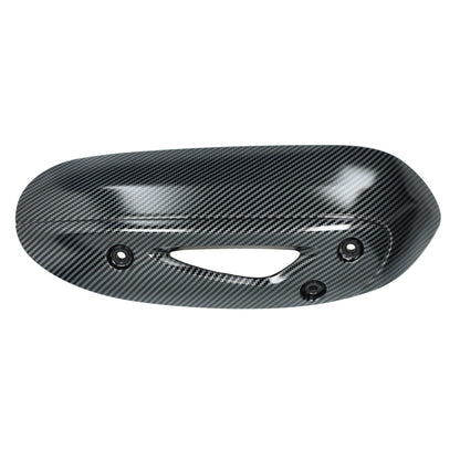 Piaggio Hitteschild Uitlaat Zip - 4T - Euro4 / Euro5 - Carbon Look